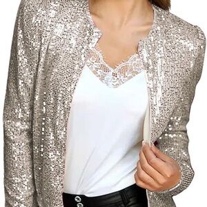 Loyd Ford Sequin Cardi Jacket